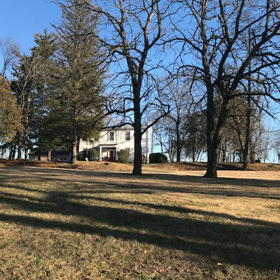 Stine House Looking East